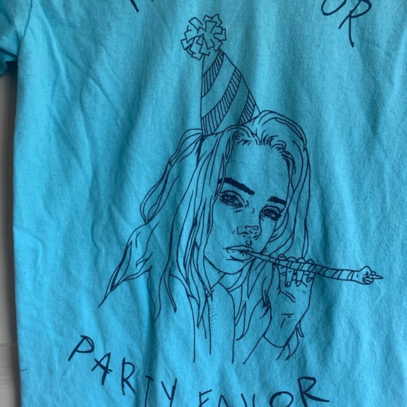 Tops Billie Eilish Not Your Party Favor Tshirt Poshmark